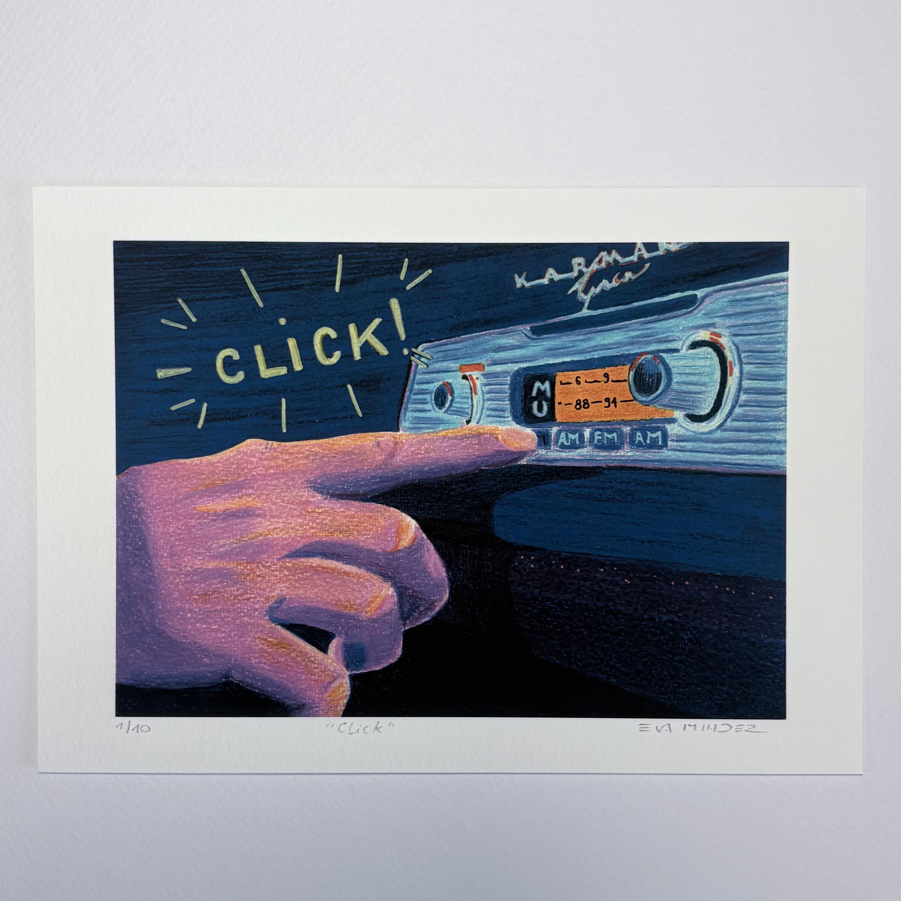 Tirage d’art en édition limitée « Click »